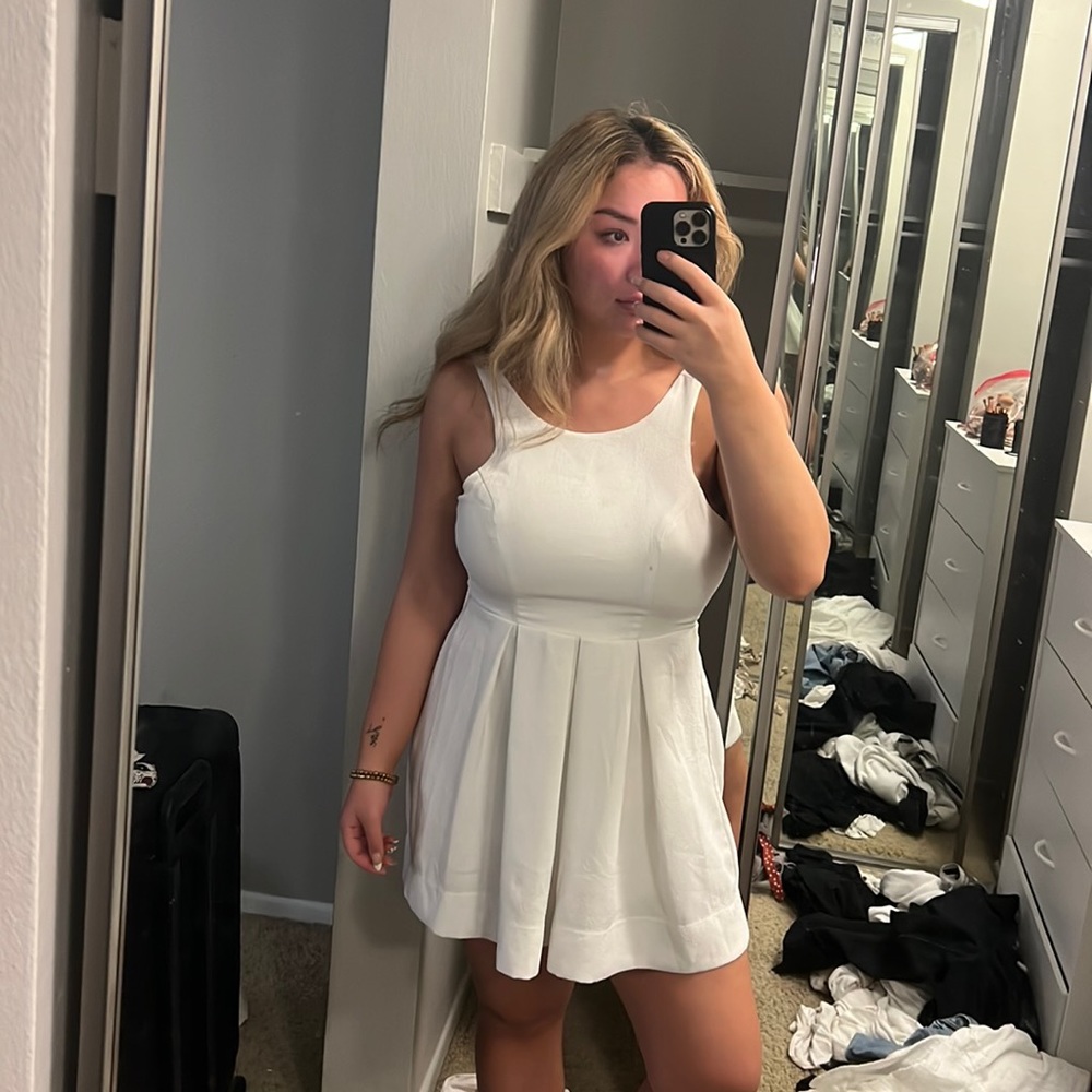 White Lulus Dress